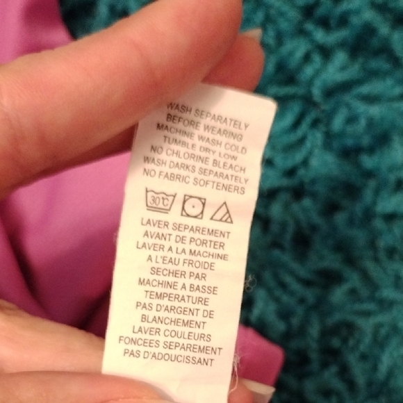 Brooks Pink/Purple Athletic Running Top - Picture 7 of 8